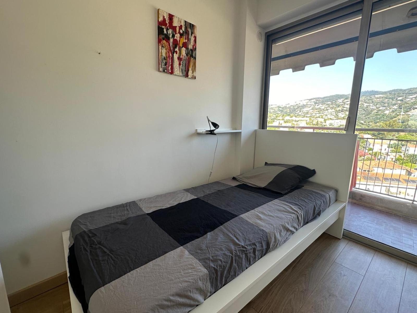 Appartement T3 De Standing Vue Mer Et Marina Mandelieu Eksteriør bilde