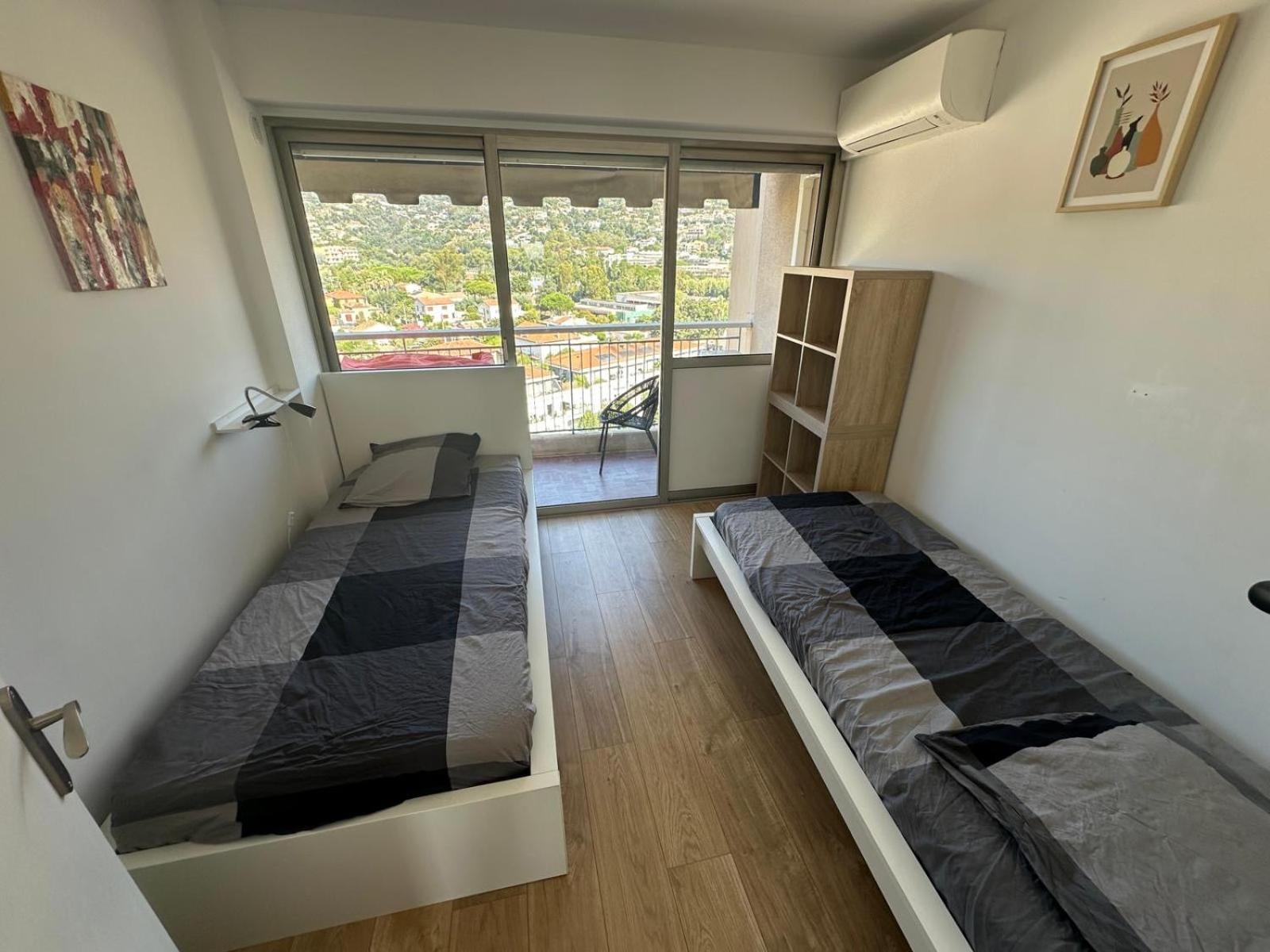 Appartement T3 De Standing Vue Mer Et Marina Mandelieu Eksteriør bilde
