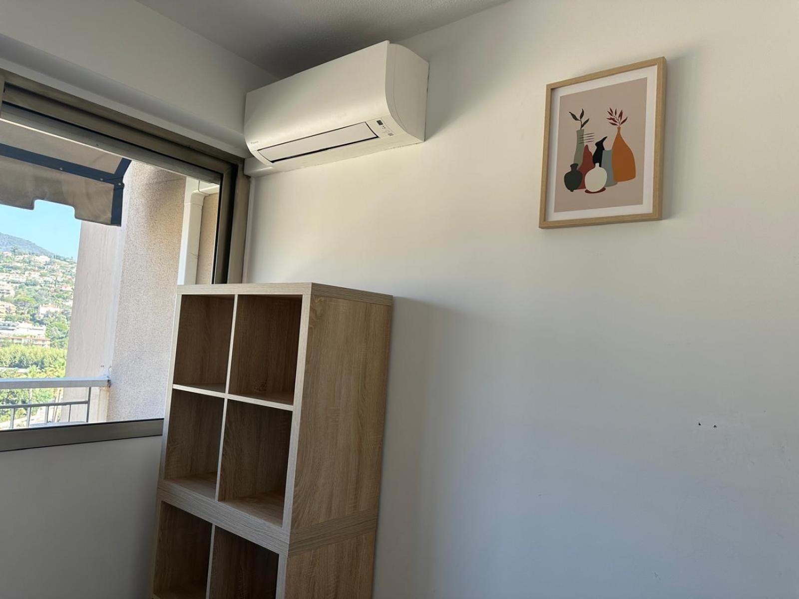 Appartement T3 De Standing Vue Mer Et Marina Mandelieu Eksteriør bilde